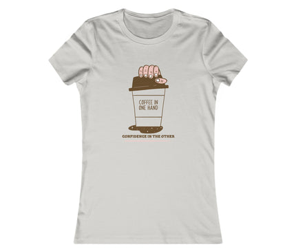 Coffee In One Hand Women's Favorite Tee