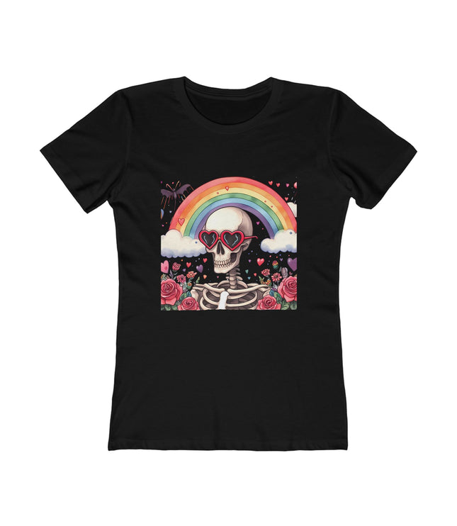 Spring Skull Women's Boyfriend Tee