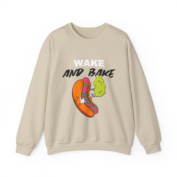 Wake And Bake Classic Crewneck Sweatshirt