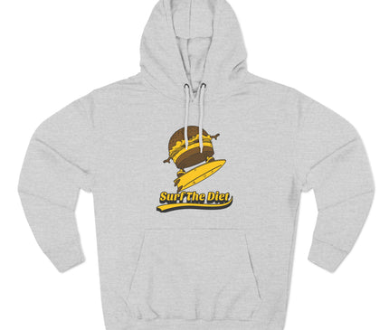 Surf The Diet Premium Pullover Hoodie