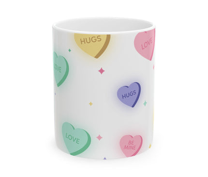 Cute Hearts Coffee Mug