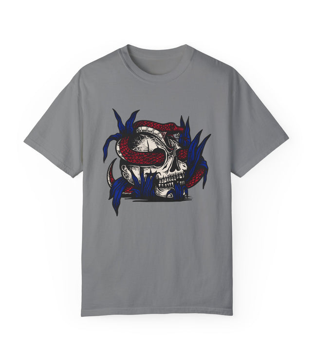 Skull And Snake Premium T-Shirt