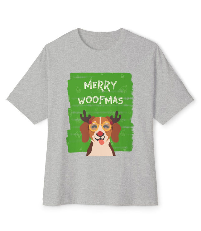 Merry Woofmas Oversized T-Shirt