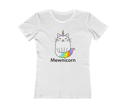 Mewnicorn Women's Boyfriend Tee