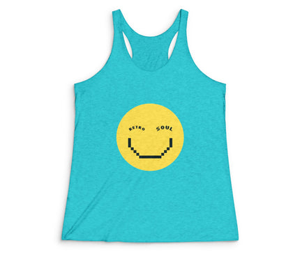 Retro Soul Women's Tri-Blend Racerback Tank