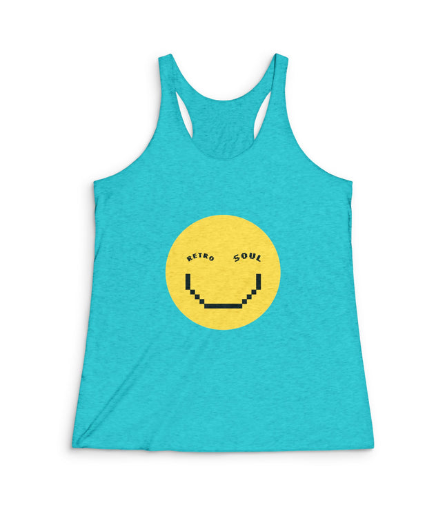 Retro Soul Women's Tri-Blend Racerback Tank