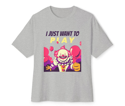 I Just Want To Play Oversized T-Shirt