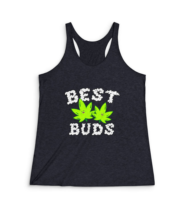 Best Buds Women's Tri-Blend Racerback Tank