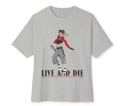 Live And Die Oversized T-Shirt