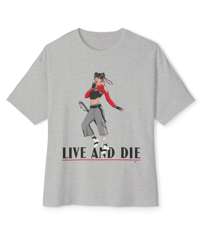 Live And Die Oversized T-Shirt