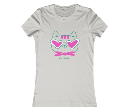 Cat-titude Women's Favorite Tee