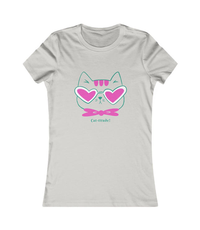 Cat-titude Women's Favorite Tee