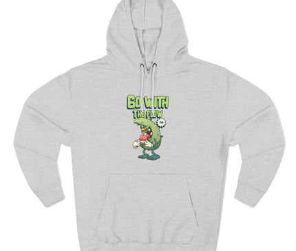 Go With The Flow Premium Pullover Hoodie