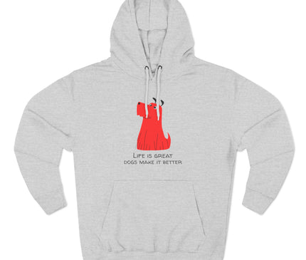 Life Is Great Premium Pullover Hoodie