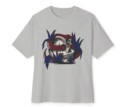 Skull And Snake Oversized T-Shirt