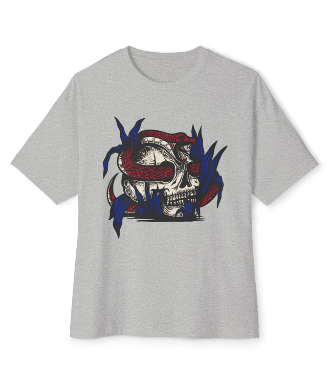 Skull And Snake Oversized T-Shirt