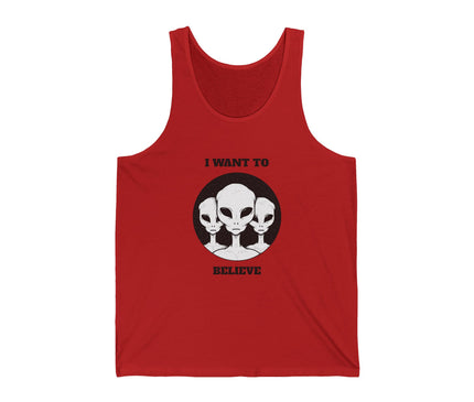 I Want To Believe Jersey Tank