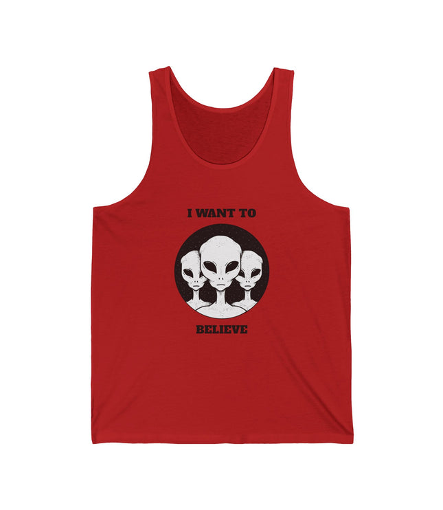 I Want To Believe Jersey Tank