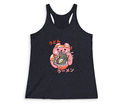 Ramen Lover Women's Tri-Blend Racerback Tank
