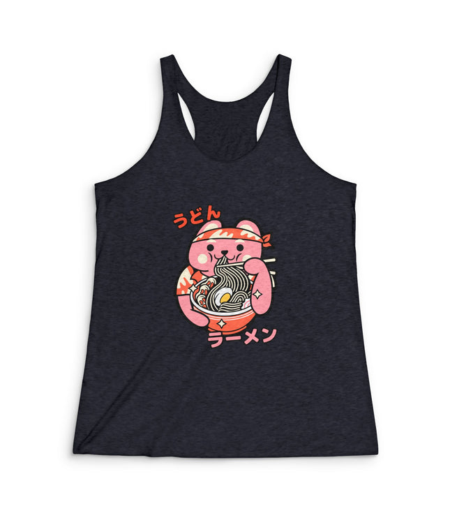 Ramen Lover Women's Tri-Blend Racerback Tank
