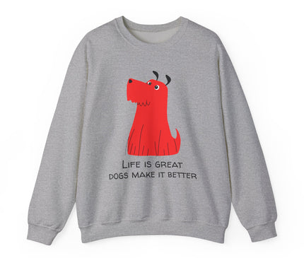 Life Is Better Classic Crewneck Sweatshirt