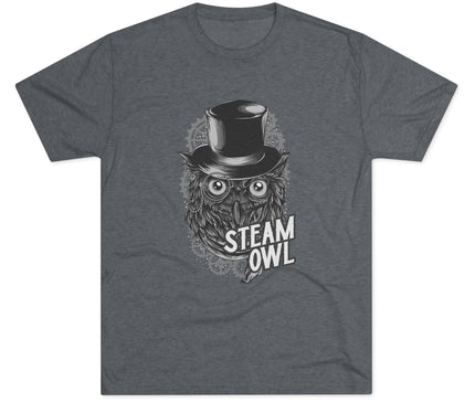 Steam Owl Tri-Blend T-Shirt