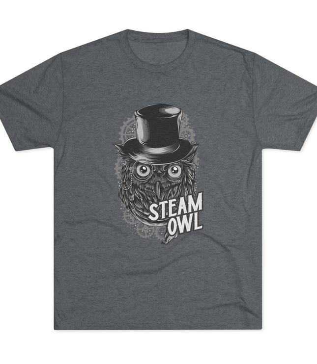 Steam Owl Tri-Blend T-Shirt