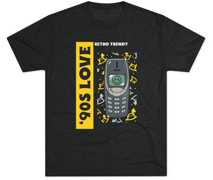 Retro Trendy Tri-Blend T-Shirt