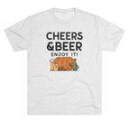Tri-Blend Heather White
