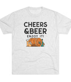 Tri-Blend Heather White