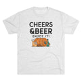Tri-Blend Heather White / S