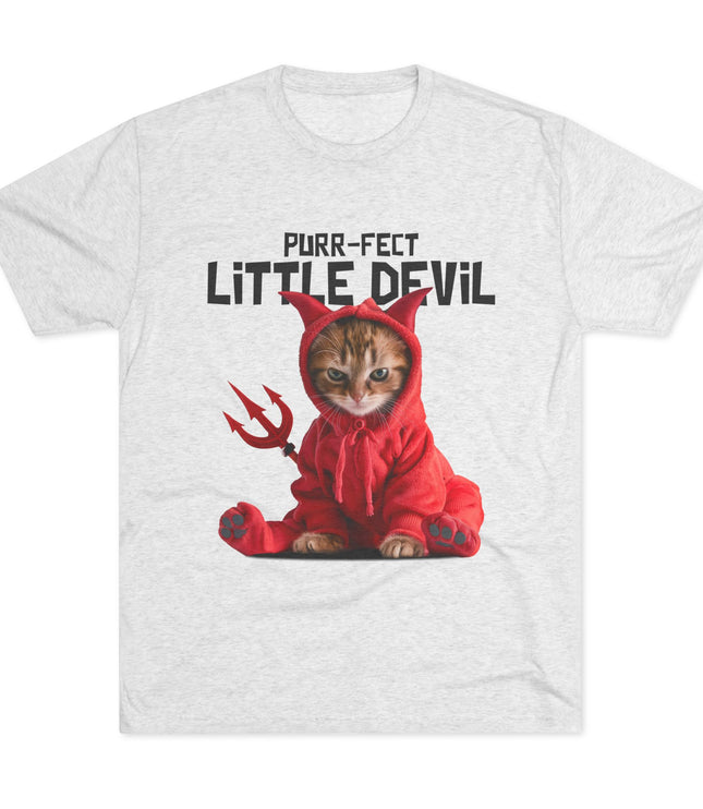 Purr-fect Little Devil Tri-Blend T-Shirt
