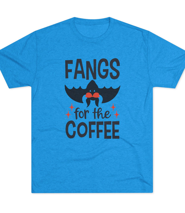 Fangs for the Coffee Tri-blend T-Shirt