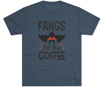 Fangs for the Coffee Tri-blend T-Shirt