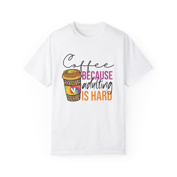 Coffee Because Adulting Is Hard Premium T-Shirt