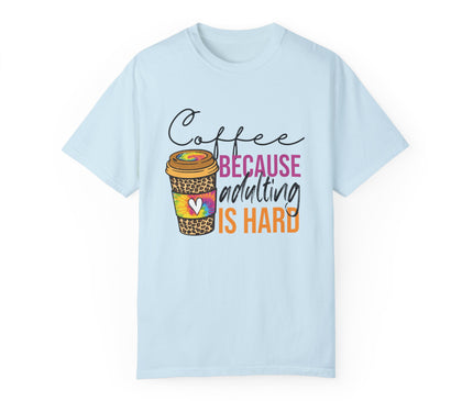 Coffee Because Adulting Is Hard Premium T-Shirt