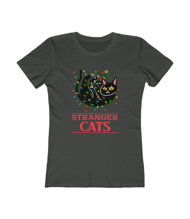 Stranger Cats Women's Boyfriend Tee