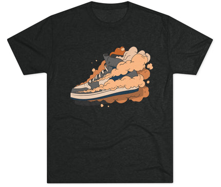 Smoky Sneaker Tri-Blend T-Shirt