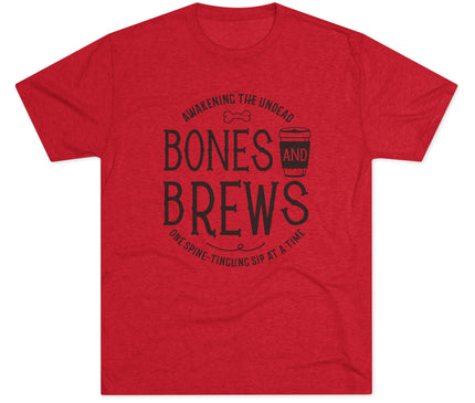 Bones And Brews Tri-Blend T-Shirt