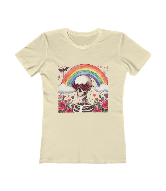 Spring Skull Women's Boyfriend Tee