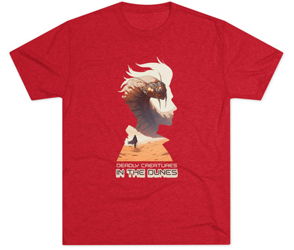 Deadly Creatures In The Dunes Tri-Blend T-Shirt