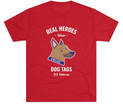 Real Heroes Tri-Blend T-Shirt
