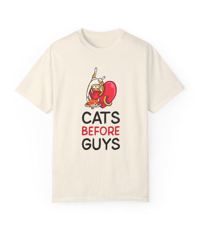 Cats Before Guys Premium T-Shirt