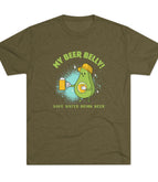 Tri-Blend Military Green