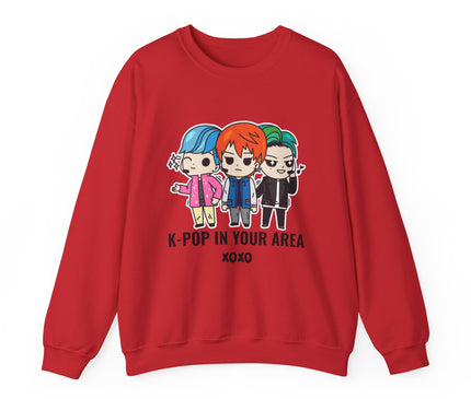 K-Pop In Your Area Classic Crewneck Sweatshirt