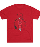 Tri-Blend Vintage Red