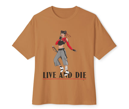 Live And Die Oversized T-Shirt