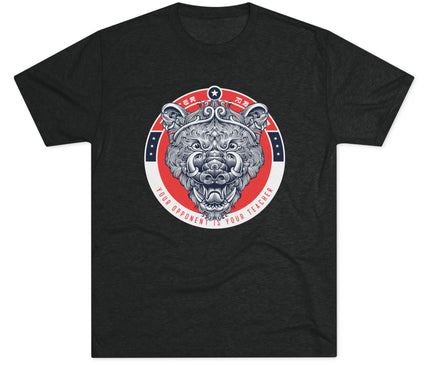 Your Opponent Is Your Teacher Tri-Blend T-Shirt
