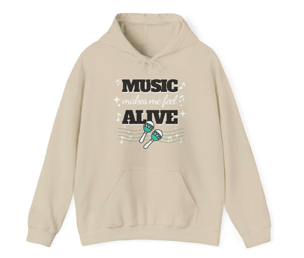 Music Makes Me Feel Alive Classic Hoodie
