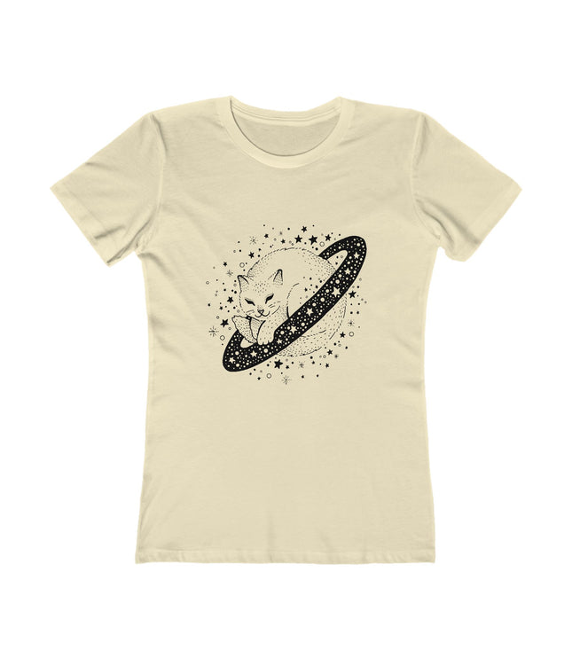 Caturn Women's Boyfriend Tee
